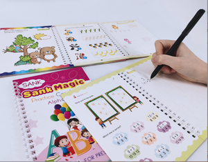アラビア語の再利用可能な本セット印刷手書きの本カスタマイズされた書道トレースマジック練習コピーブック - Product Image 4