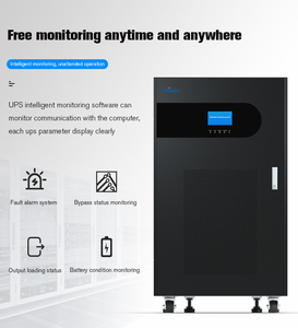 Трехфазный источник питания 60 Гц UPS, чистый синусоидальный ЖК-дисплей, онлайн, онлайн, использование медицинского компьютера 80 кВА - Product Image 3