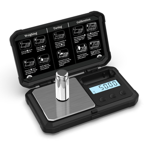 เครื่องชั่งดิจิตอลขนาด200กรัม x 0.01กรัมขนาดเล็กสีทองน้ำหนักดิจิตอล - Product Image 4