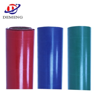 PVC kaplı branda vinil branda rulo kumaşlar plastik PVC vinil branda rulo kapak için - Product Image 4