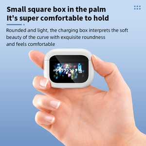 Promemoria di chiamata OTA aggiornamento di giochi di carta da parati personalizzati GPS Timer YX29 TWS auricolari con Display Touch Screen LCD auricolari Wireless V8 - Product Image 6