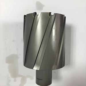 Tct Manufacturer's Magnetic Drill Bit with <strong>Weldon</strong>/Universal Shank Annular Cutter Bit for Base Drills - Product Image 1