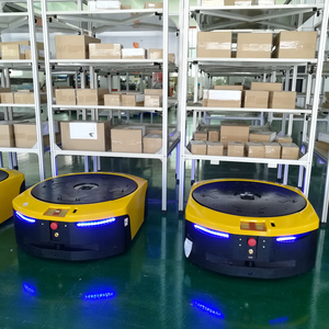 Line-tracking robot Senza Fili di controllo di alta precisione automatico omnidirezionale agv trasporto auto per la produzione del settore