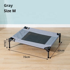 Sınır ötesi için çevre dostu katı Pet kamp yatak nem geçirmez yaz çadır serin köpek yatağı ayrılabilir yüksek ve düşük raf - Product Image 6