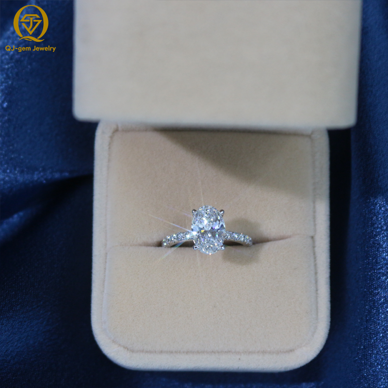 White Gold/White D Color Diamond