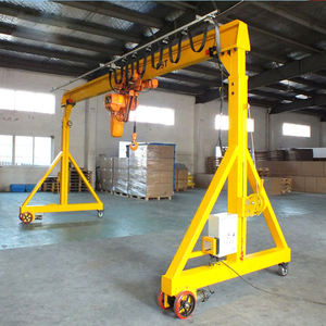 5 Móvel ton 1.5 ton Pequeno Guindaste de Pórtico Elétrico Design Cálculos 1 ton
