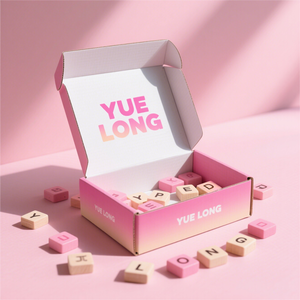 豪华定制纸板礼品邮寄邮件箱瓦楞纸包装纸板箱带纸礼品袋 - Product Image 4