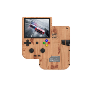 Anbernic RG405V 4 pollici portatile mini arcade console di gioco per Android smart gaming, può scaricare 4 giochi da soli, legno - Product Image 1