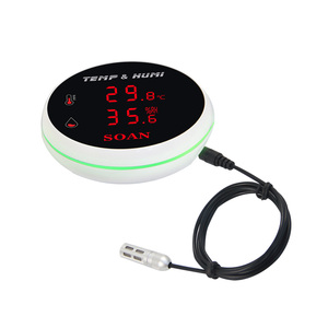 Límite superior/inferior sensor de temperatura de humedad alarma WiFi con aplicación tuya registrador de datos de humedad de temperatura y controlador - Product Image 2