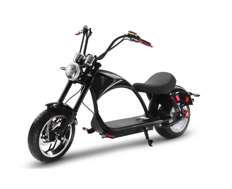 Rrow citycoco-patinete eléctrico de doble motor para adulto, Scooter plegable de 2000W, 60V 20Ah