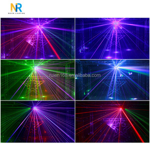 Factory Direct <strong>Sales</strong> High Power RGB Full Color 18PCS <strong>3</strong>-Head Beam Laser Light Moving Head <strong>LED</strong> Light Source - Product Image 4