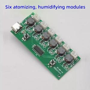Modulo per umidificatore a sei spruzzi, modulo di atomizzazione, circuito integrato, modulo elettronico fai da te a quattro spruzzi, - Product Image 6
