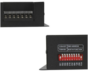 3 kanäle DMX512 Decoder DC 12-24V 24A RGB DMX 512 LED Controller
