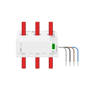 Zemismart 3 faz 4 tel akıllı enerji ölçer 63A Tuya Zigbee WiFi güç izleme Alarm sensörü 208V 415V akıllı yaşam APP kontrolü - Product Image 1