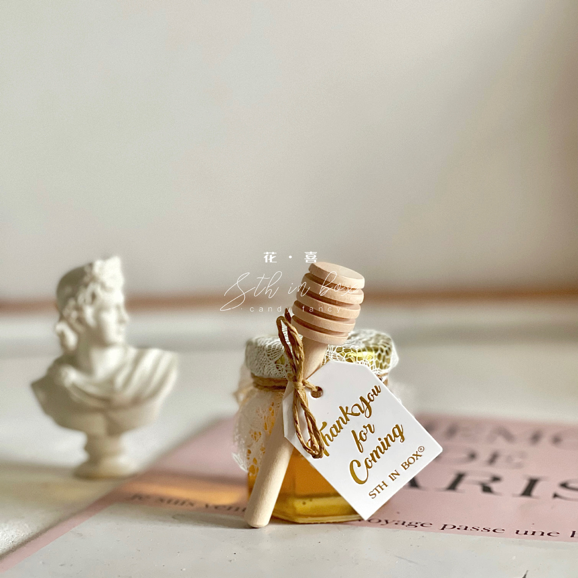 Étiquette volante blanche 50g