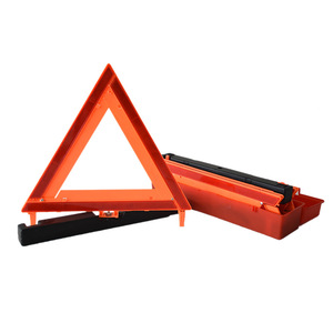3パック路側安全緊急警告トライアングル3PK同一反射警告安全トライアングルキット - Product Image 3