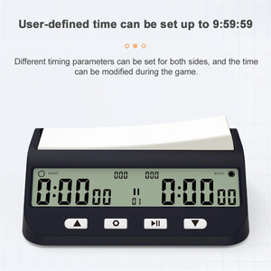 Professional Chess <strong>Clock</strong> Multi Functional Digital Watch Accurate <strong>Count</strong> up <strong>Count</strong> Down <strong>Timer</strong> Board Game Stopwatch - Product Image 3