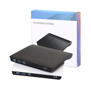 USB แบบพกพา3.0บลูเรย์เครื่องเขียนดีไซน์เพรียวบางโลโก้ที่กำหนดเอง DVD RW CD Writer Drive สำหรับแล็ปท็อปพีซีออปติคัลไดรฟ์รวมอยู่ด้วย - Product Image 1