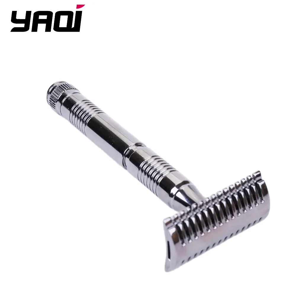 YAQI RTS Gunmetal Color Double Edge rasoio di sicurezza rasoio economico per uomo