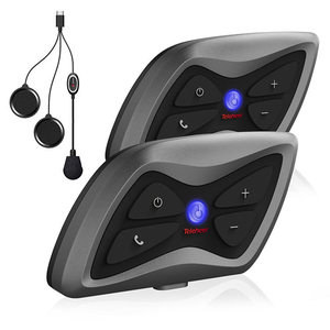 Sistema de intercomunicación bidireccional tipo C Full Duplex inalámbrico para cascos de motocicleta Auriculares con alta calidad de sonido