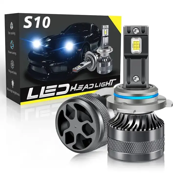 YOBIS H1 H3 H7 H11 9005 9006 luce universale per auto H4 Lente Led lampadina per fari a Led per auto