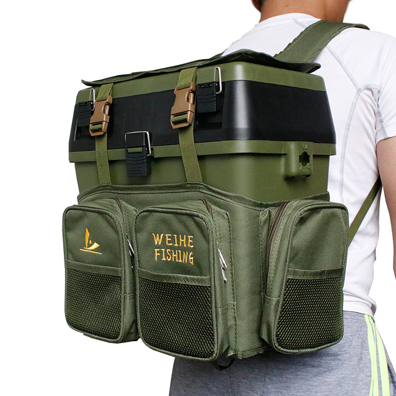 Boîte de pêche + sacs à dos de pêche