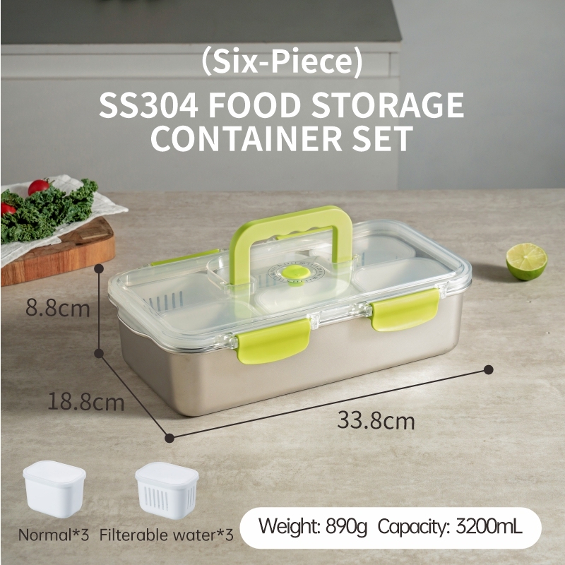 SS Outer+Normal*3+Filterable Water*3 Inner /3200ml