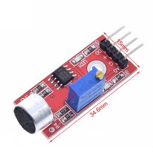 Arduino AVR PIC için KY-037 yüksek hassasiyetli ses mikrofon sensörü algılama modülü