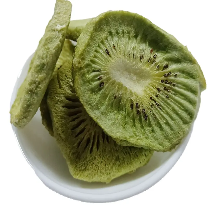 Guoyue beku kiwi kering kiwi alami FD buah bubuk irisan vitamin C dengan nutrisi buah lyophilized sehat