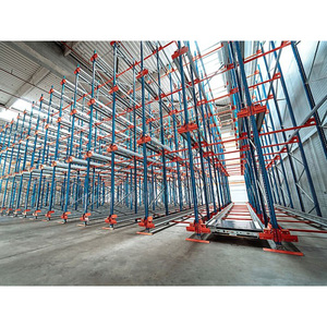 Sistema de estantería de palés móvil de almacén Sistema de estantería de palés de lanzadera automatizado - Product Image 2