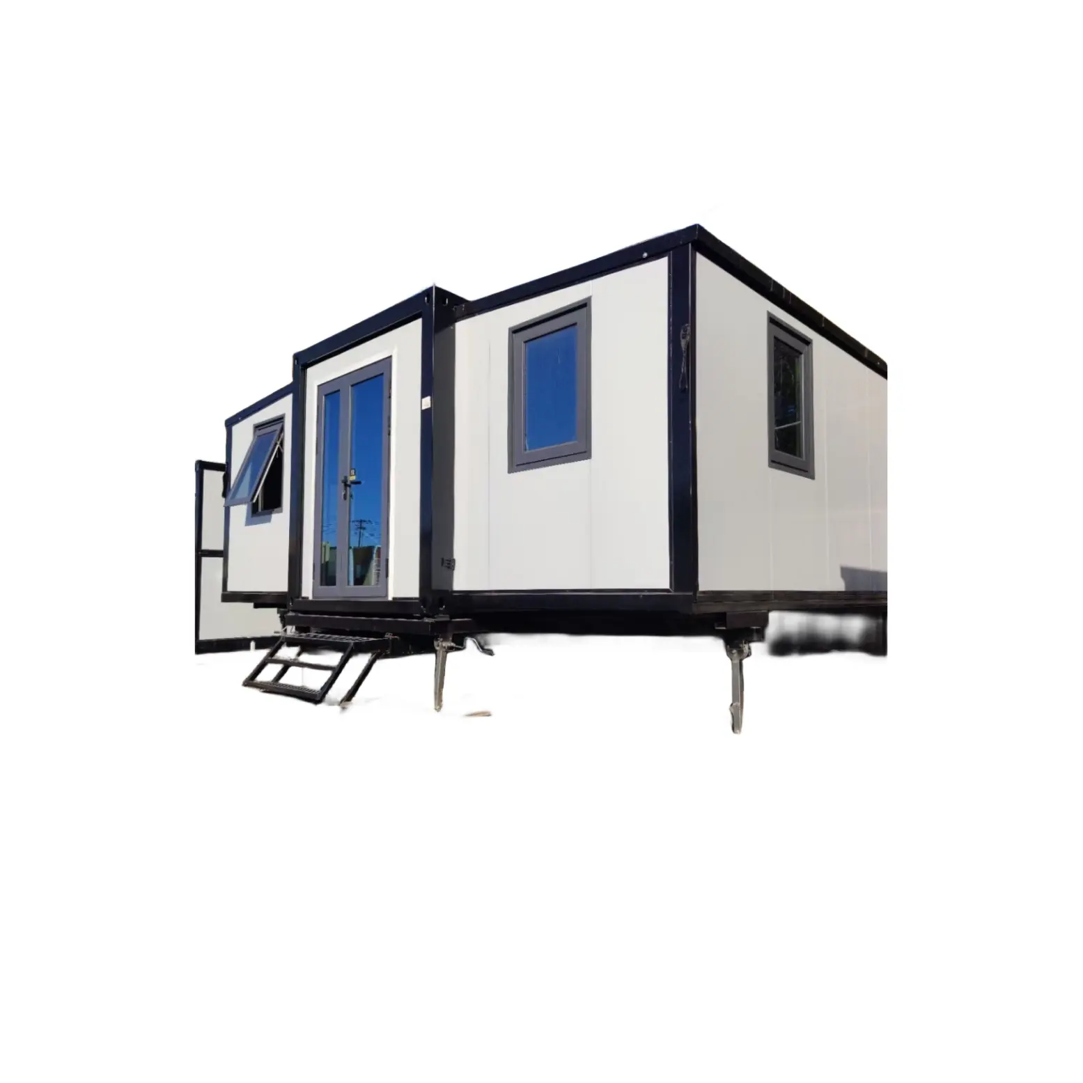 Groothandel Luxe Draagbare Geprefabriceerde Modulaire Container Huis Voor Multi-Familie Gebruik