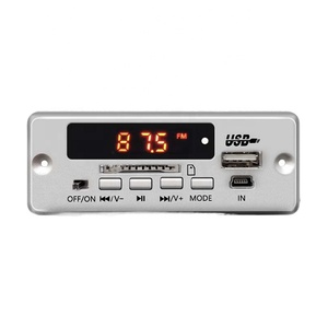 02cabt3.0 MP3 <strong>decoder</strong> board FM displays 12V BT talk WMA WAV lossless <strong>decoder</strong> 92*35 - Product Image 1