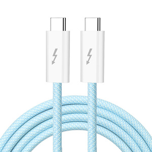 สายดาต้า USB4.0ครบวงจร240W Thunder 4 3 USB4 3.2 3.1 3.0 2.0ไนล่อนถักทอ48V USB ความเร็วสูง1.8m สายดาต้า - Product Image 2