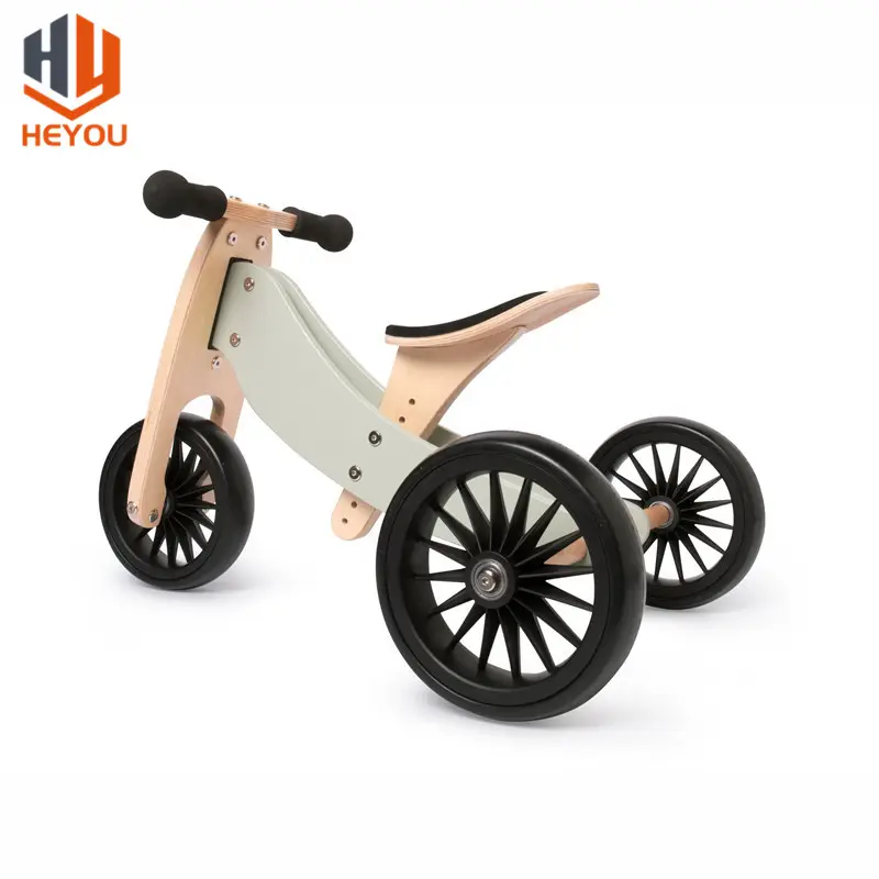 Wooden Balance Bike Walking Beginner Kids Educational Toy Ride On Bike Toys For Toddlers