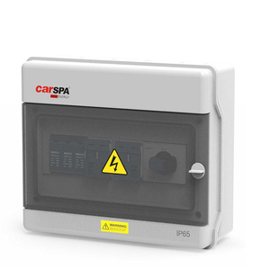 Equipado con un protector contra sobretensiones y un aislador 2 INPU1 1 OT600600VC 11000VC I65 65 65 uustom Box caja de combinador hotovoltaico - Product Image 3