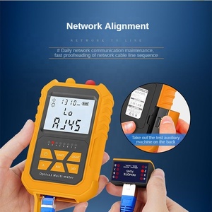 4 In 1 Mini Fiber optik multimetre 15km görsel hata bulucu dilek ağ kablosu test cihazı İşlevli optik güç ölçer - Product Image 6