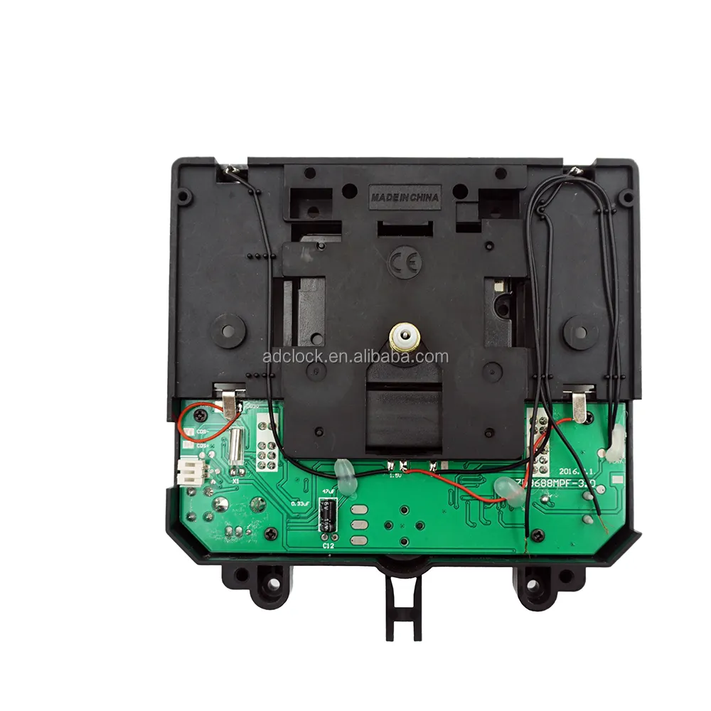 Mecanismo de reloj oscilante de transmisión de péndulo integrado, caja de música de Westminster, indicador de hora, 4x4