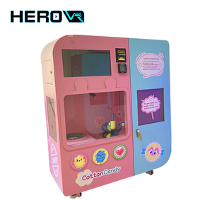 Fully Automatic Wall-Mounted Candy Cotton Vending Machines with <strong>Wifi</strong> Control &amp; <strong>QR</strong> <strong>Scan</strong> <strong>Code</strong> Available for Sale - Product Image 3