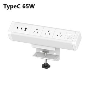 Escritorio Multi Outlets Power Conference Table Escritorio de oficina Mesa Clip Abrazadera Socket