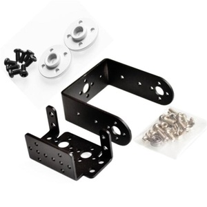 1セット2 DOFショートパンとチルトサーボブラケットセンサーマウントキット対応MG995卸売小売用 - Product Image 1