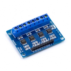 Toptan Fiyat HG7881 4 Kanallı DC motor sürücü panosu Denetleyici Modülü 2.5-12 V arduino için/İyi Servis