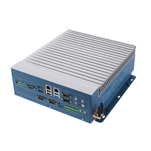 Barato pequeño Micro Pc I3 Ubuntu industria sin ventilador Linux Mini ordenador para control automatizado de la línea de producción en entornos hostiles