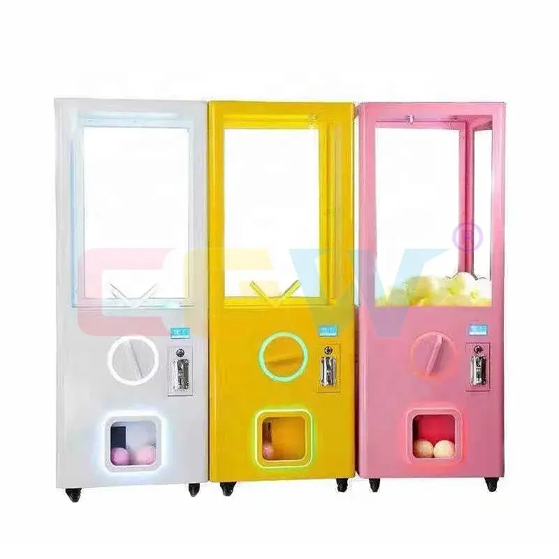 Operado moeda Arcade Game Machine Brinquedo cápsula Gashapon Bounce Ball Vending Machine
