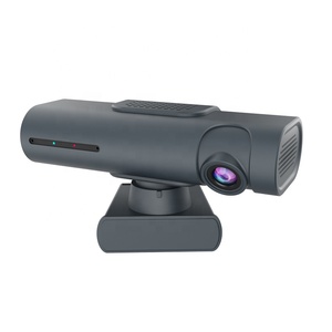 PTZ 4K Webcam Usb C bağlantı noktası, AI izleme, hareket kontrolü, sürgülü gizlilik Lens kapağı, gürültü önleyici mikrofon, Pan Tilt ve 2x zoom - Product Image 1