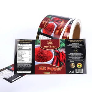 Baskılı parlak mat su geçirmez vinil şişe kavanoz güvenlik etiketi rulo özel kendinden yapışkanlı gıda paketi logo etiketi çıkartmalar - Product Image 5