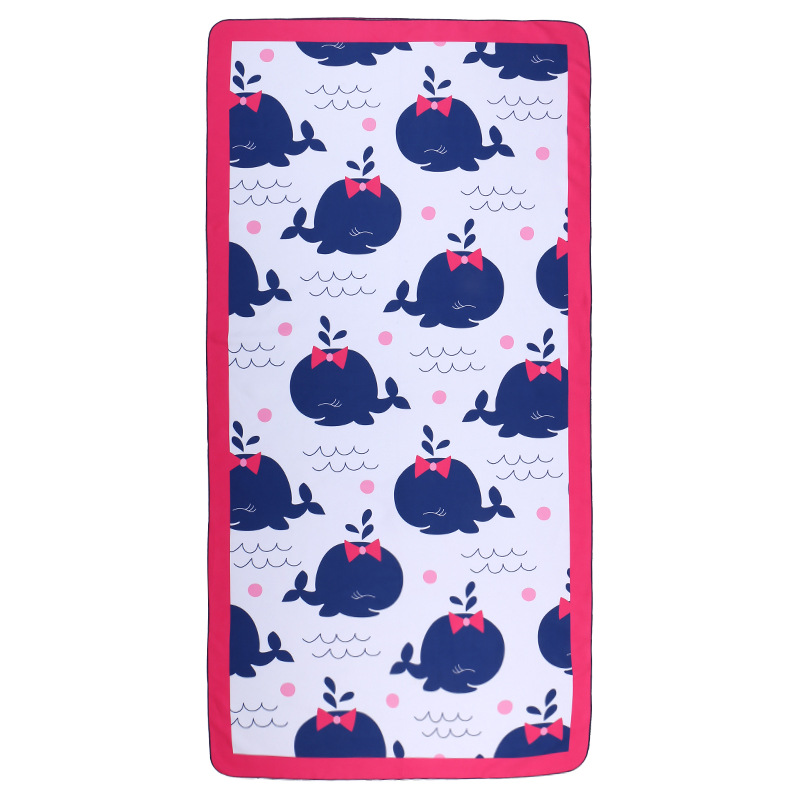 21# bow whale beach towel