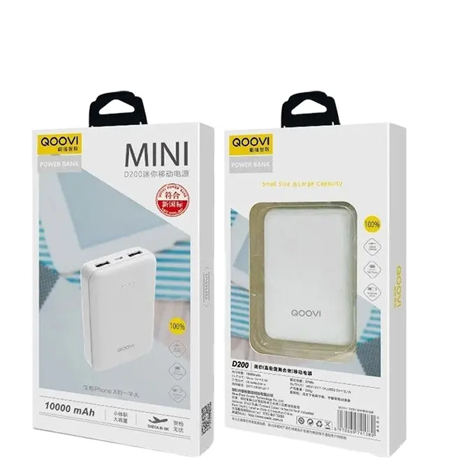 Portable Mini Mobile Power Bank 10000MAh Hỗ Trợ Android Apple Type-C Bán Buôn