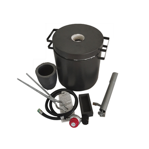 ANDUUK Mini <strong>Gas</strong>-<strong>fired</strong> Gold Melting <strong>Furnace</strong> 6kg 10kg 12kg Simple Operation Melting <strong>Furnace</strong> for Lead Tin Silver Copper Aluminum