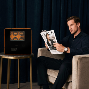 Автоматический вращающийся Сейф для часов из пуленепробиваемого стекла - Product Image 6