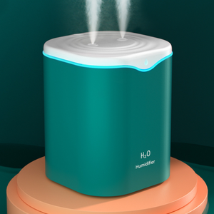 USB Air Humidifier 2L Double <strong>Nozzle</strong> Humidifier <strong>Diffuser</strong> With Colored LED Light Heavy Fog Ultrasonic <strong>Diffuser</strong> Essential Oil - Product Image 2
